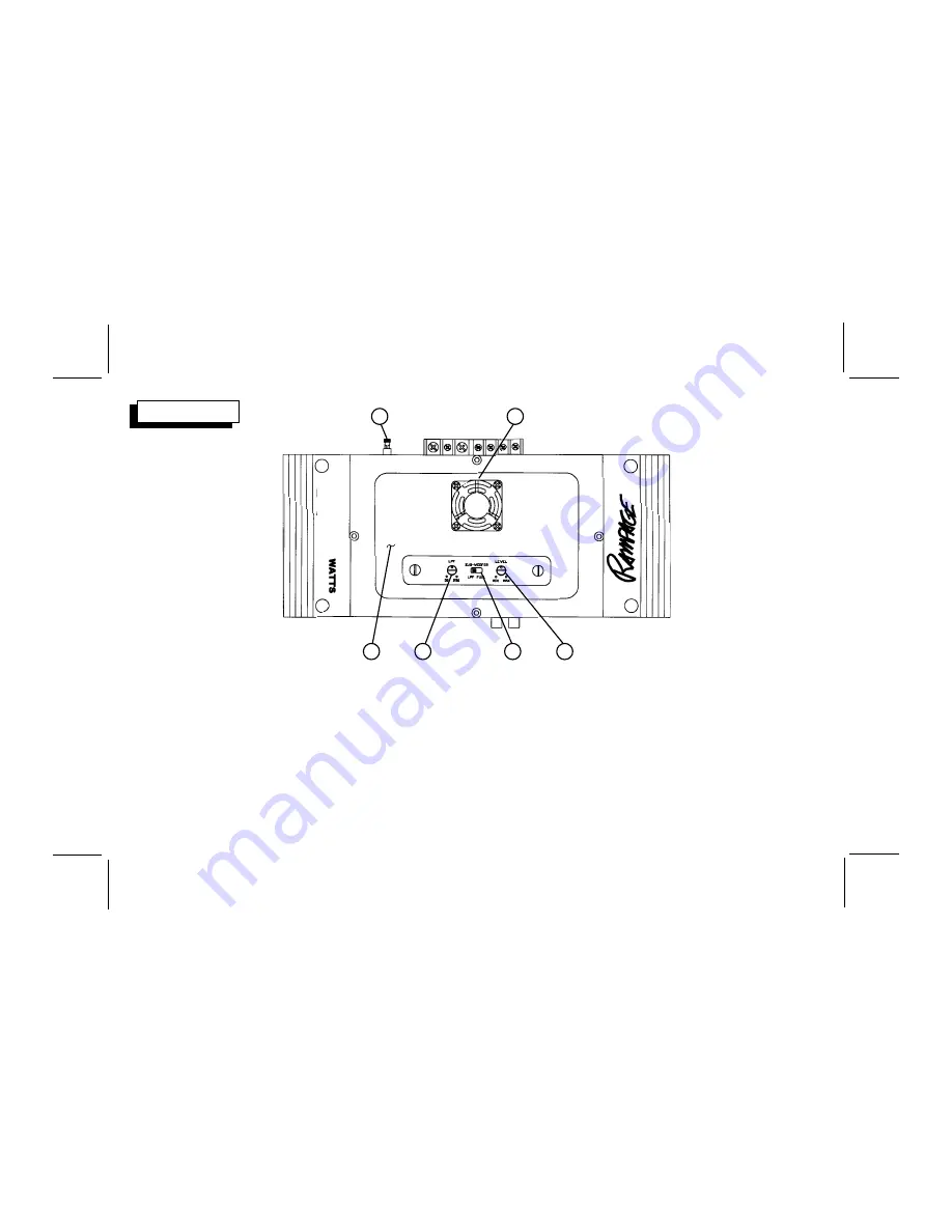 Audiovox Rampage AMP-592C Скачать руководство пользователя страница 10