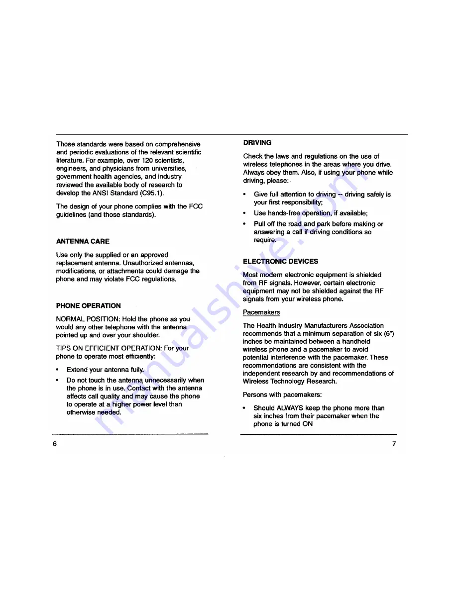 Audiovox TDM-2500 Owner'S Operating Manual Download Page 5