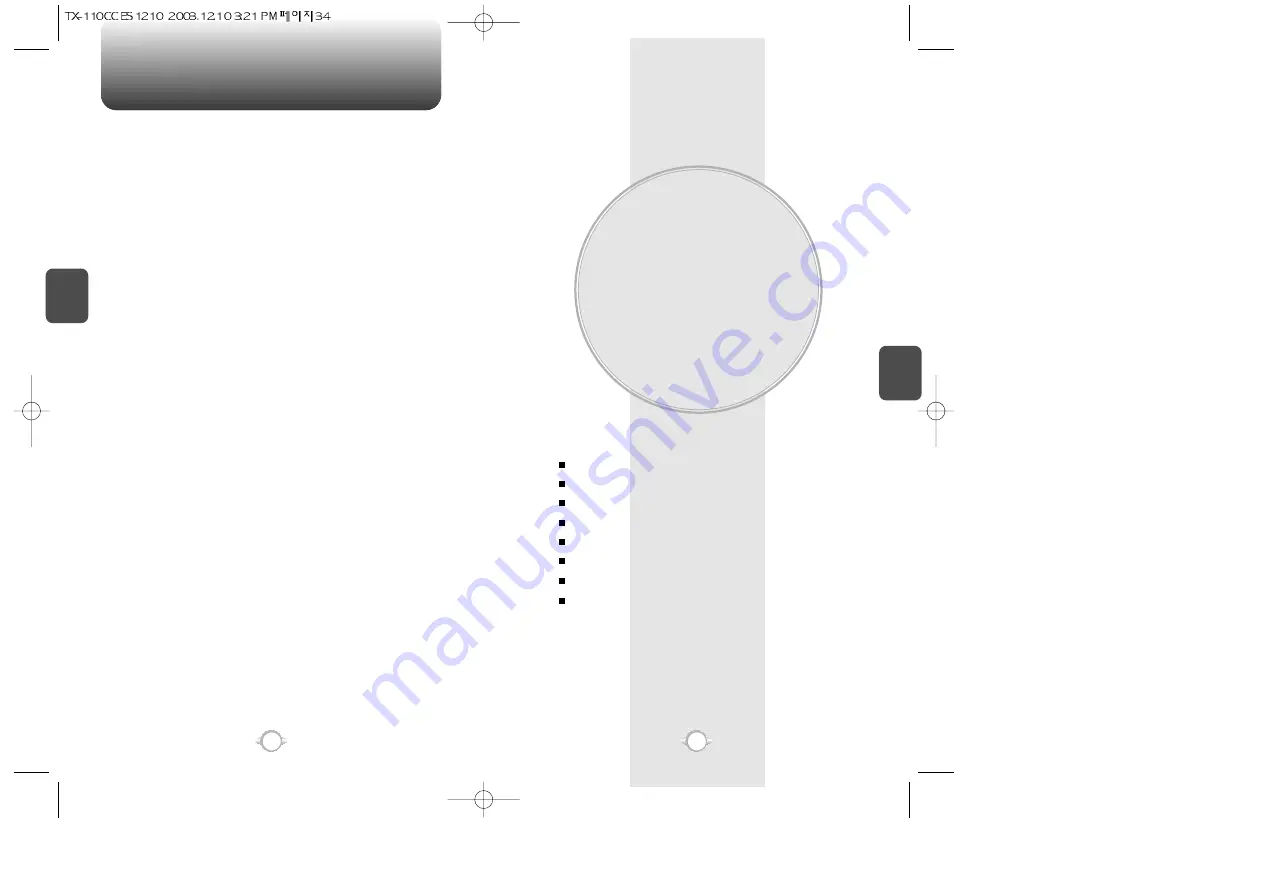 Audiovox TX-110C Manual Download Page 18