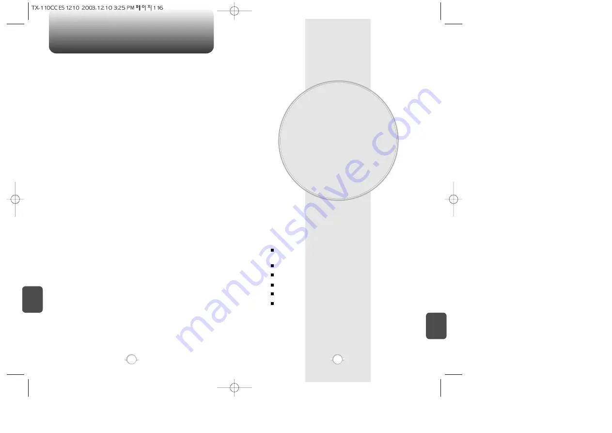 Audiovox TX-110CA Manual Download Page 59