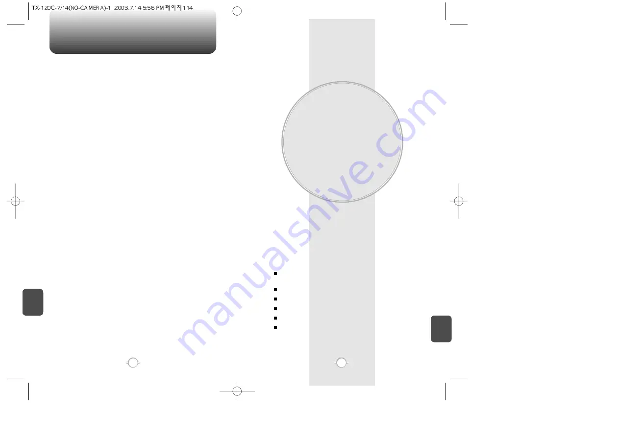 Audiovox TX-120C Manual Download Page 58