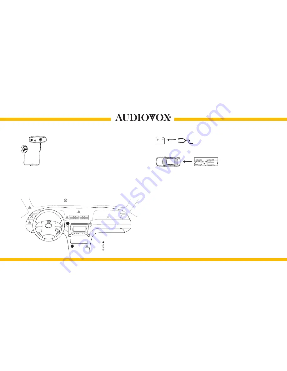 Audiovox UniStreamONE Installation Manual Download Page 9