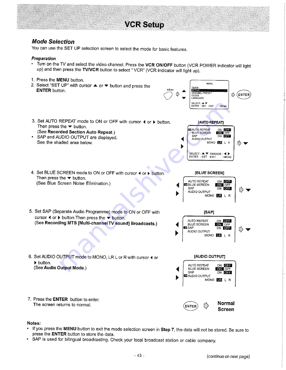 Audiovox VD1400HT Скачать руководство пользователя страница 46