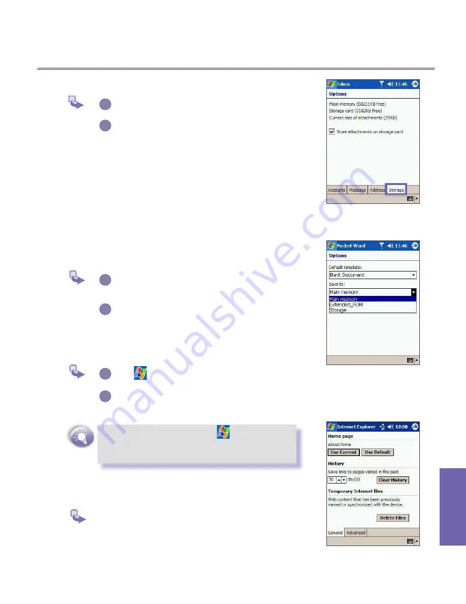 Audiovox Verizon Wireless BroadbandAccess XV6600WOC Скачать руководство пользователя страница 133