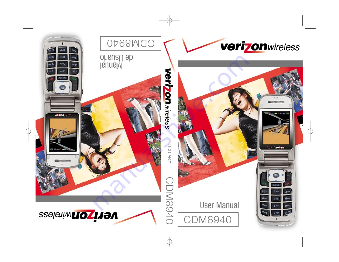 Audiovox Verizon Wireless CDM8940 User Manual Download Page 1