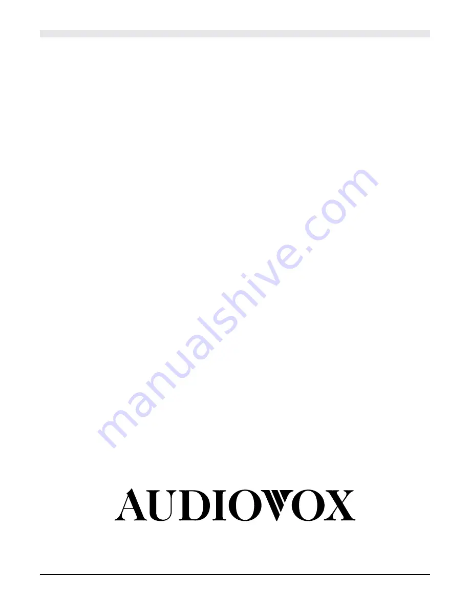 Audiovox VME 9415 Скачать руководство пользователя страница 8