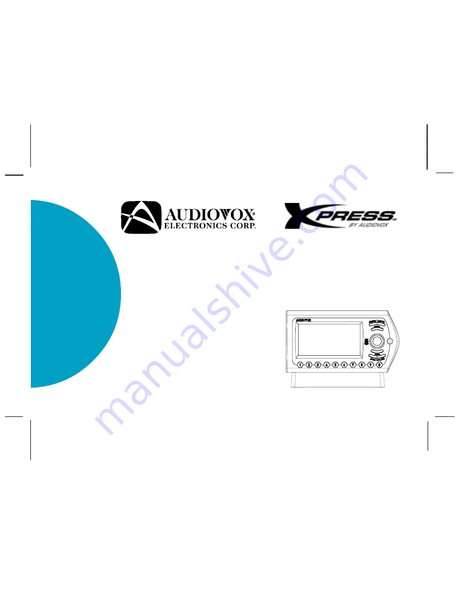 Audiovox Xpress XMH10 Installation Manual Download Page 1