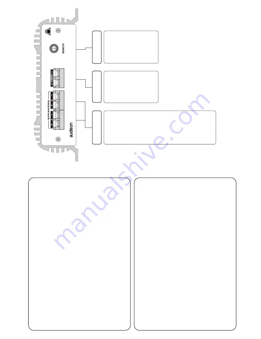 Audison LR 131 XR Owner'S Manual Download Page 10