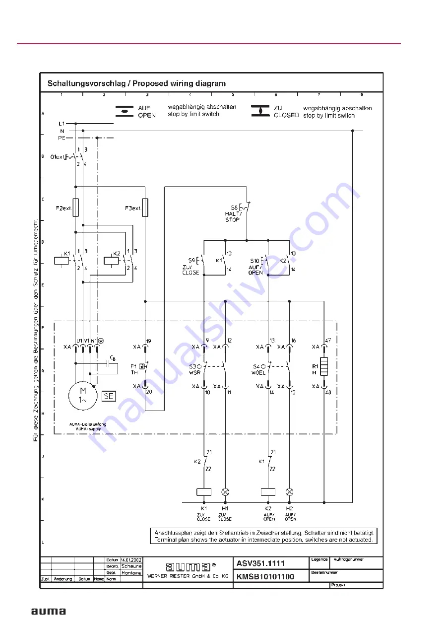 AUMA NORM Series Скачать руководство пользователя страница 20