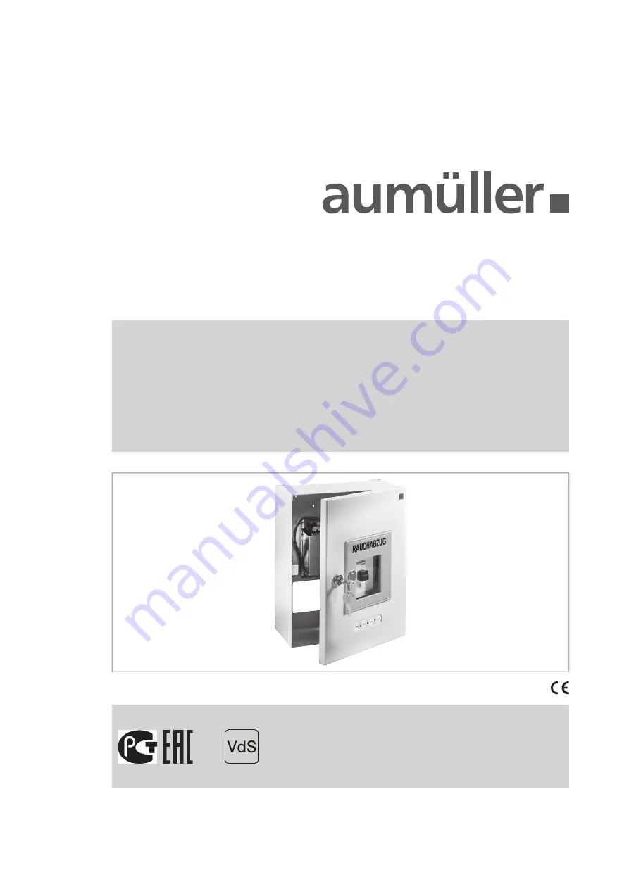 Aumuller EMB 7300 Series Installation And Commissioning Instructions Download Page 1