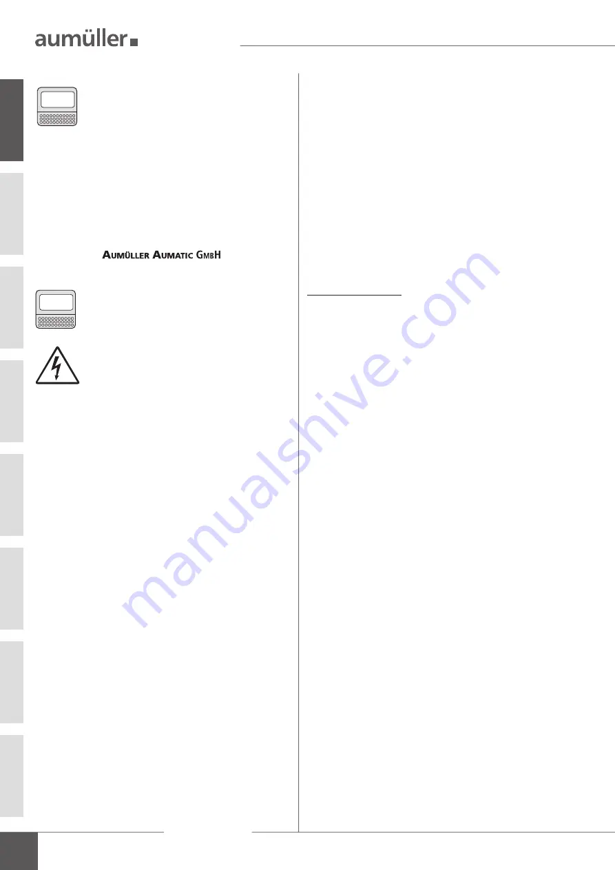 Aumuller EMB 7300 Скачать руководство пользователя страница 6