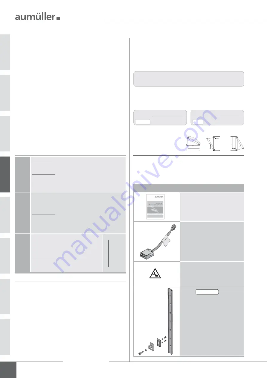 Aumuller FTA600 DF Assembly And Commissioning Instructions Download Page 14