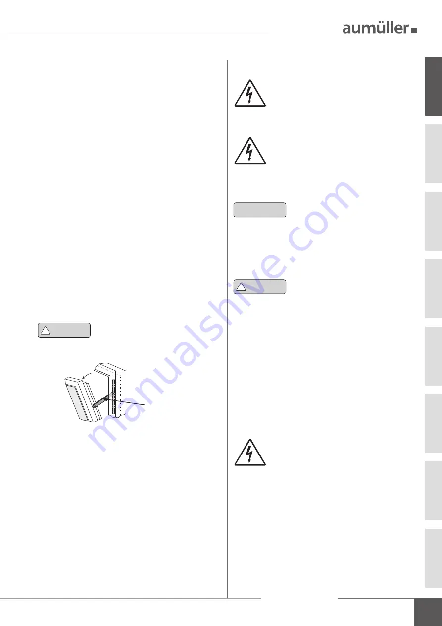 Aumuller PLS S12 24V DC Assembly And Commissioning Instructions Download Page 7