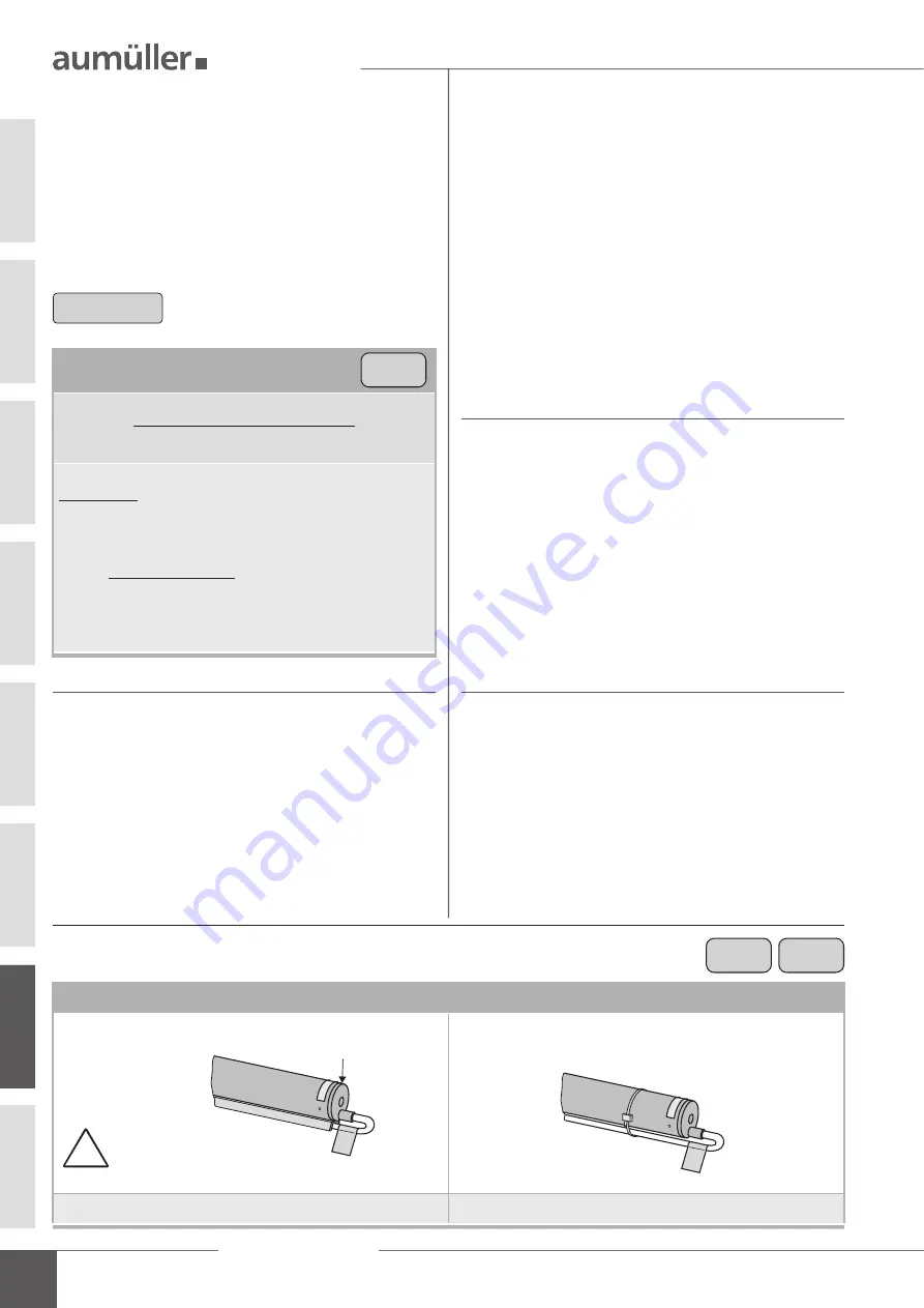 Aumuller PLS S12 24V DC Assembly And Commissioning Instructions Download Page 32