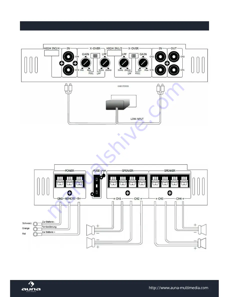 auna multimedia AB-250 User Manual Download Page 4