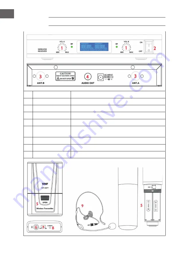 auna PRO 10030438 Manual Download Page 6