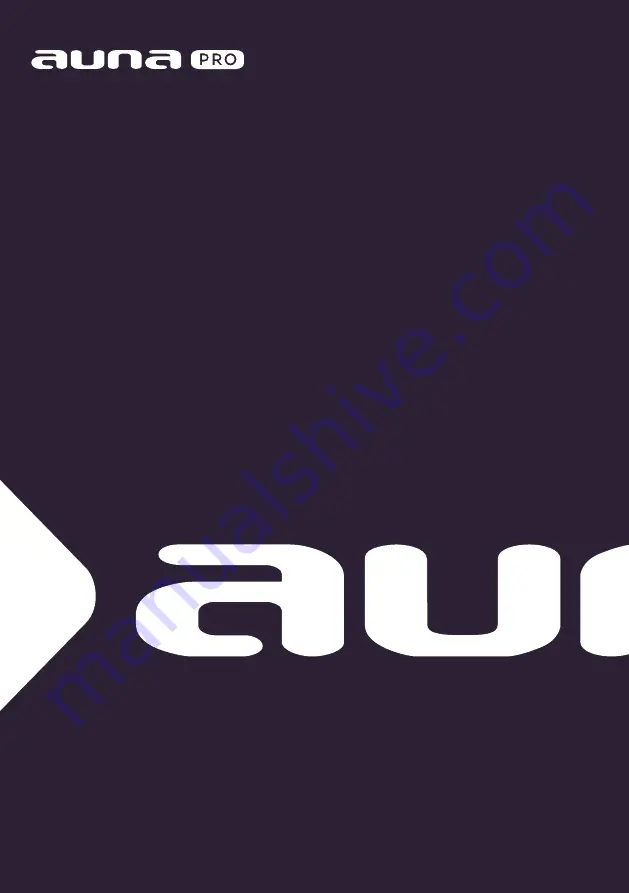 auna PRO 10032277 Manual Download Page 1