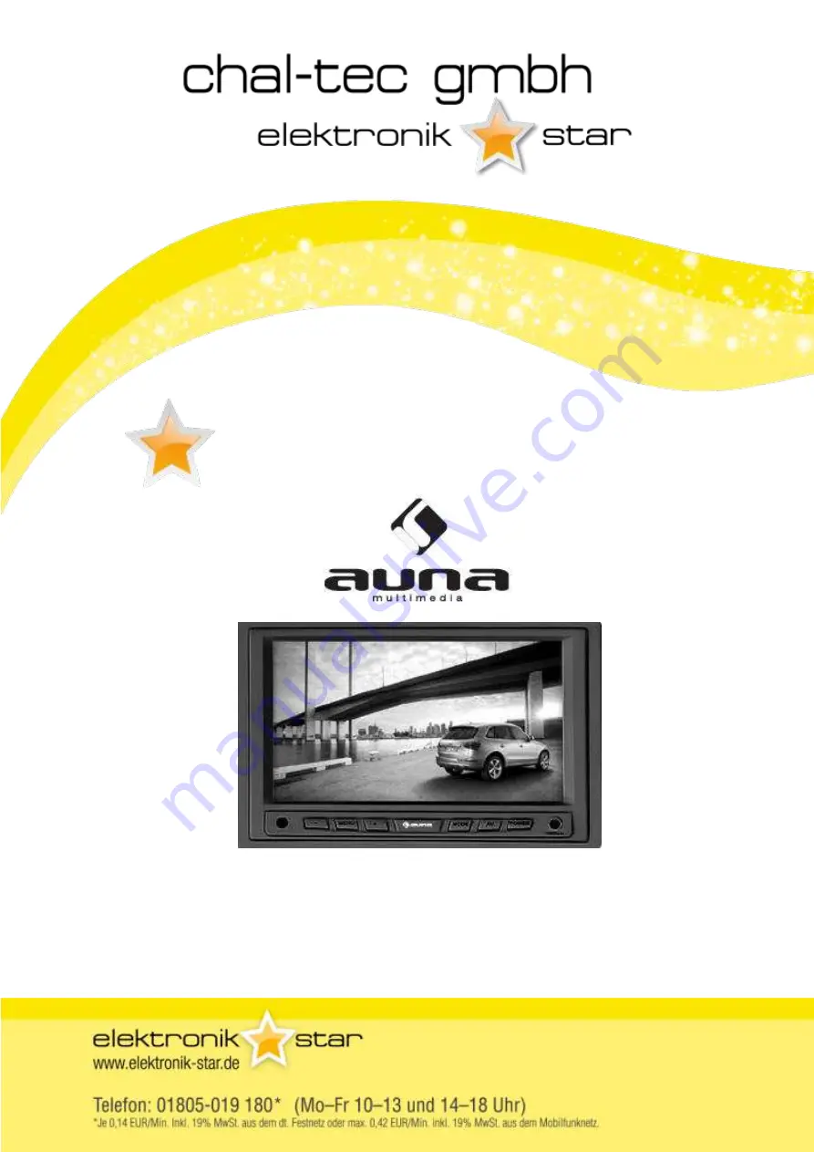 auna 10004778 Manual Download Page 1