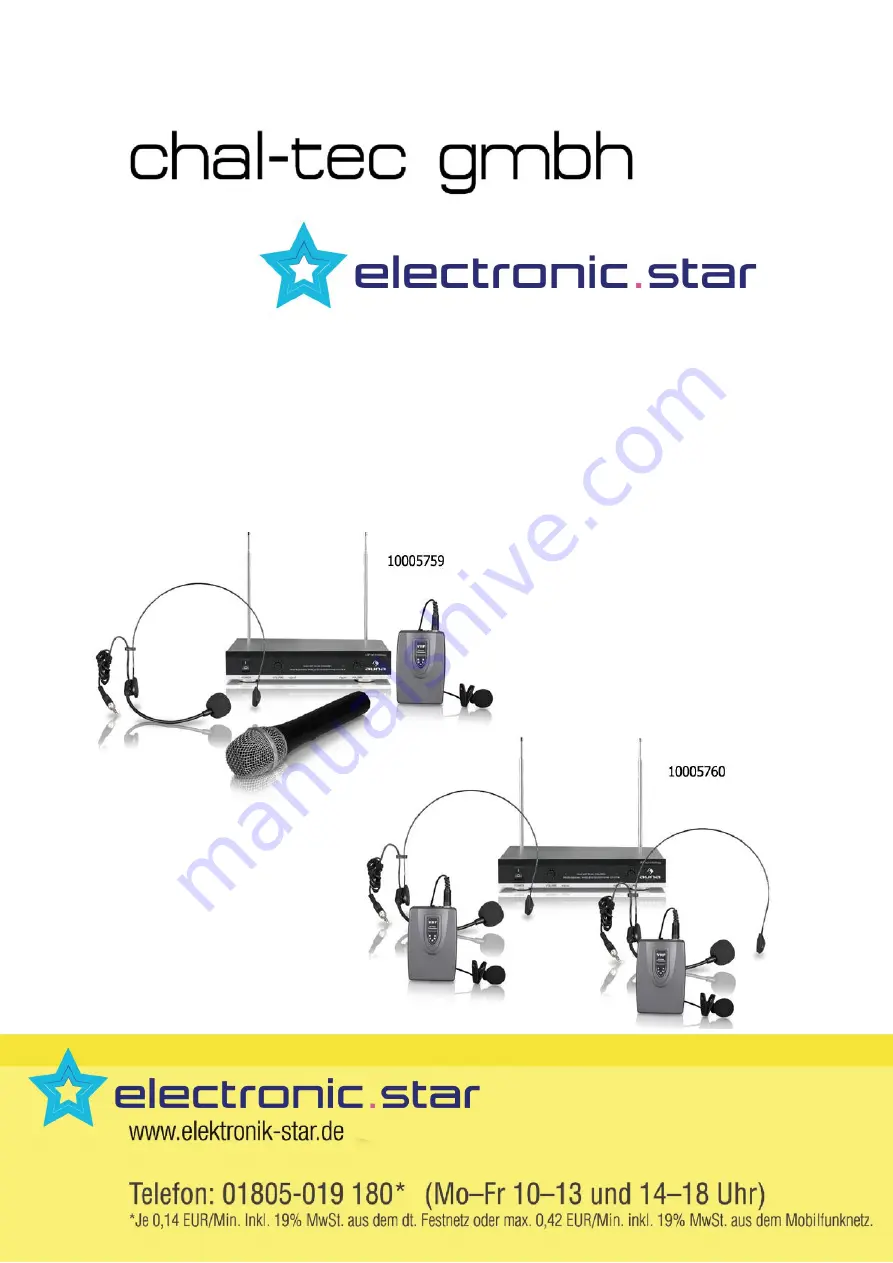 auna 10005759 Manual Download Page 1