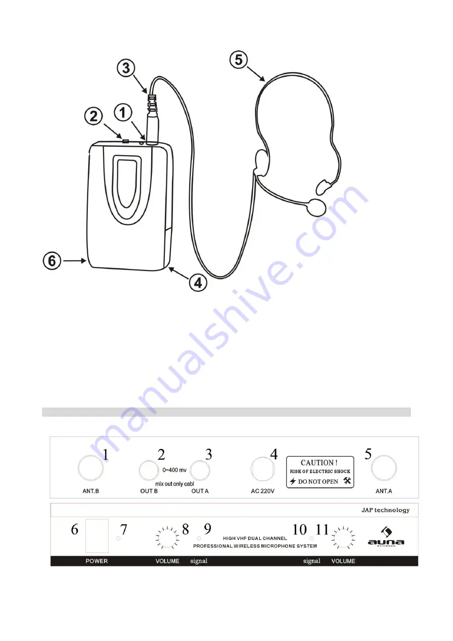 auna 10005759 Manual Download Page 7