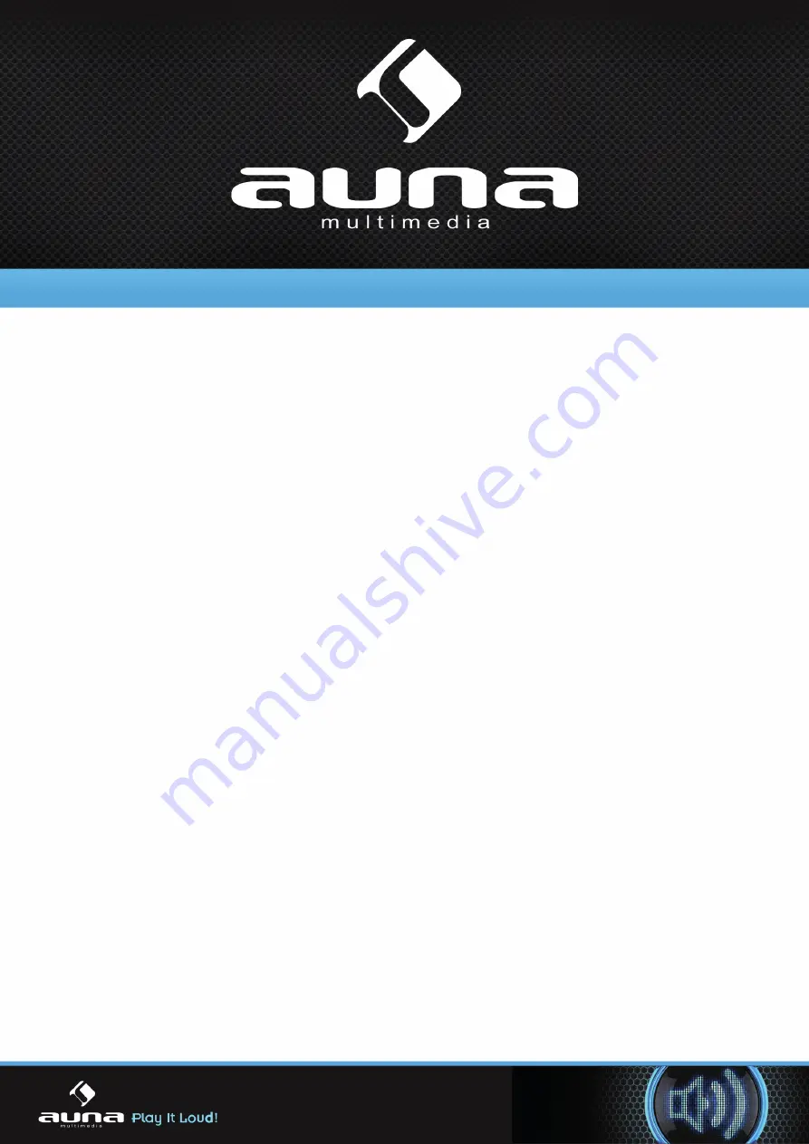 auna 10024187 User Manual Download Page 1