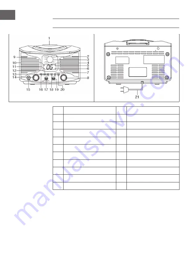 auna 10027419 Instruction Manual Download Page 6