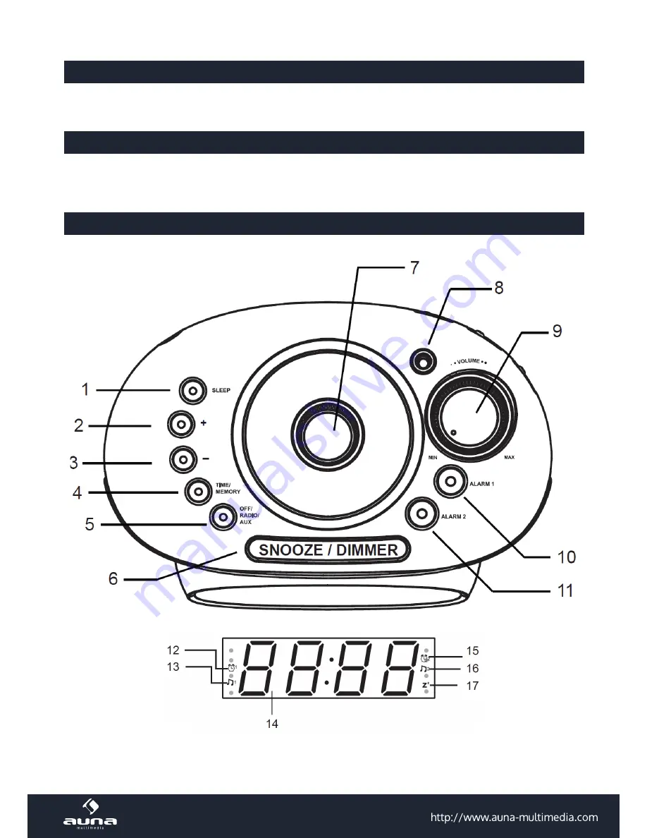 auna 10028023 User Manual Download Page 3