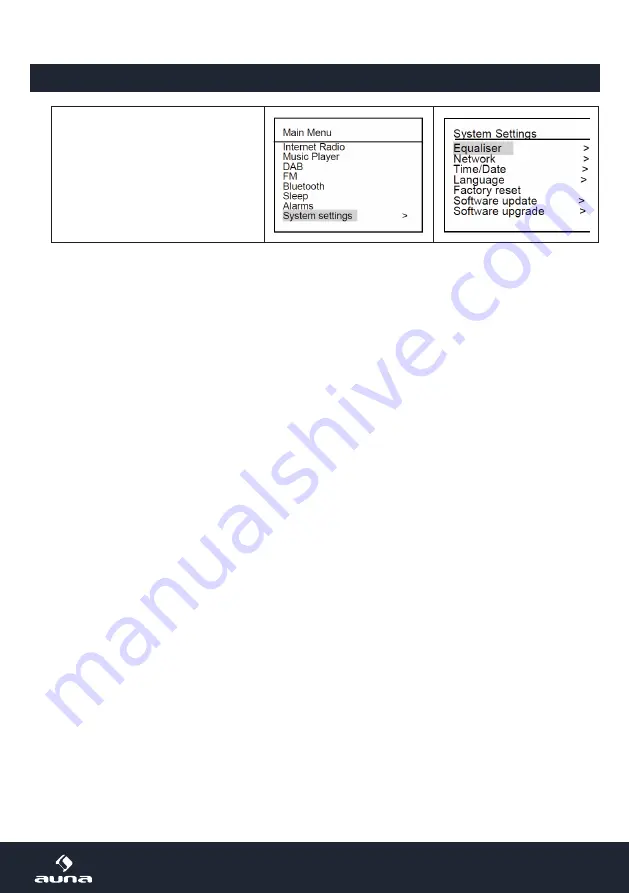 auna 10030313 Manual Download Page 69