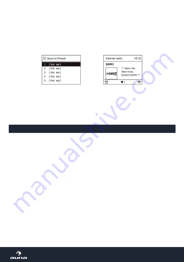 auna 10030313 Manual Download Page 76