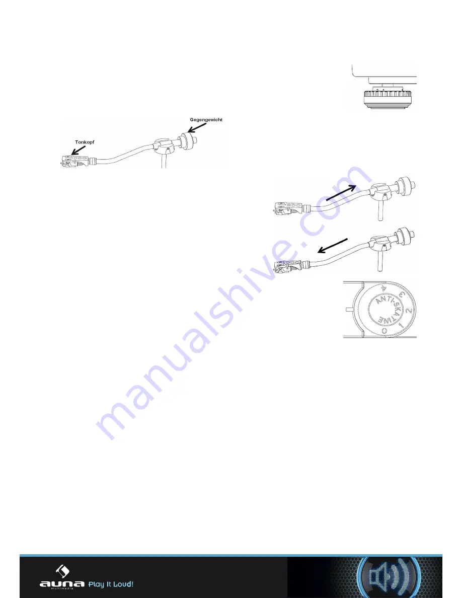 auna TT1200 Manual Download Page 7