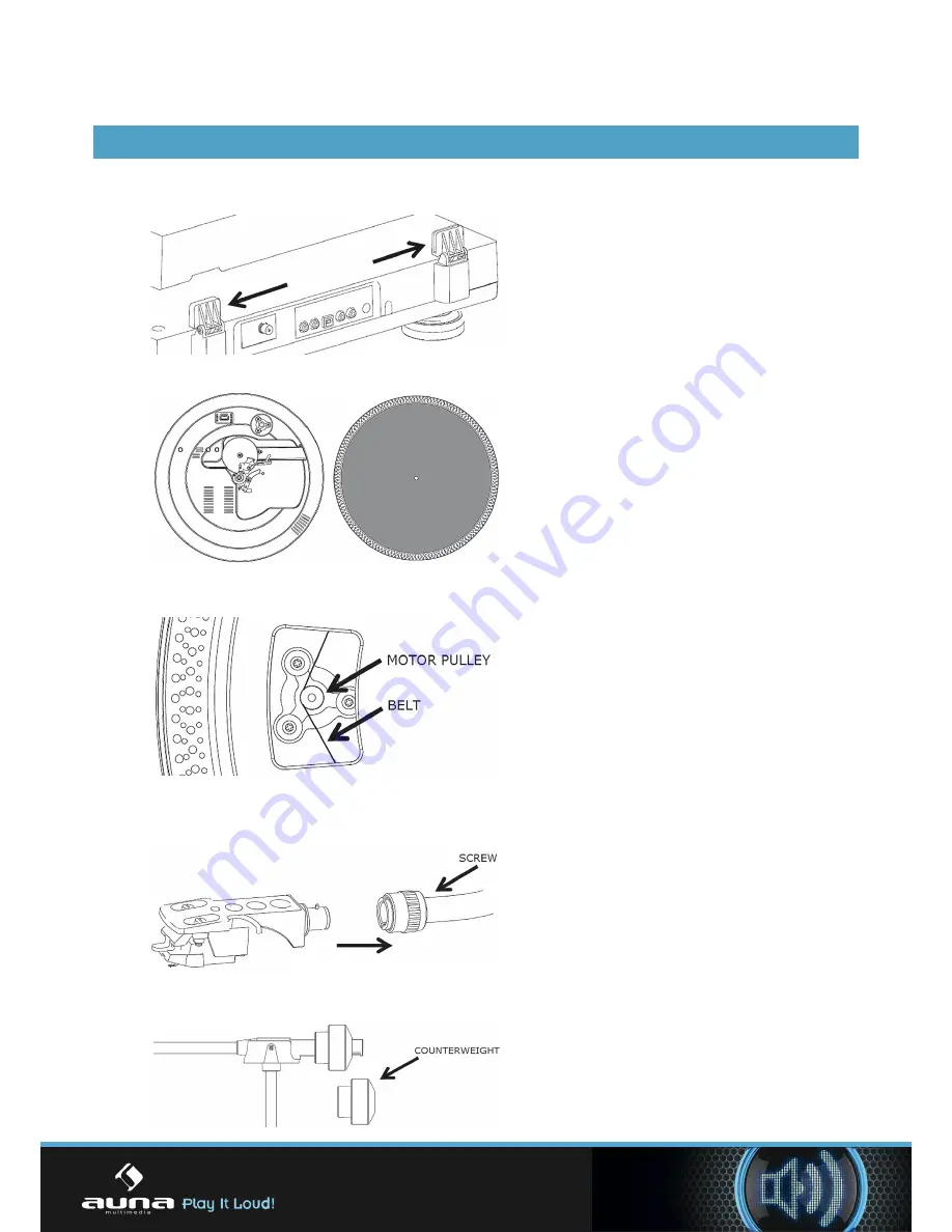 auna TT1200 Manual Download Page 19