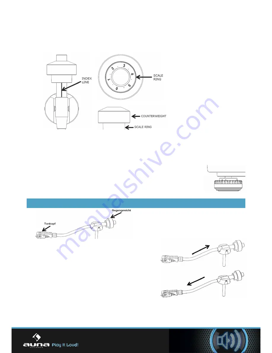 auna TT1200 Manual Download Page 20