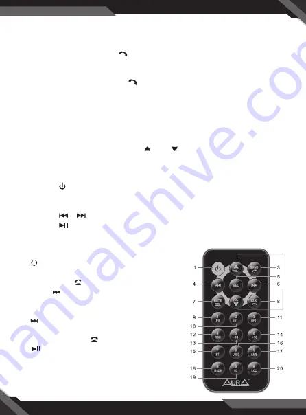 Aura AMH-770DSP Скачать руководство пользователя страница 13