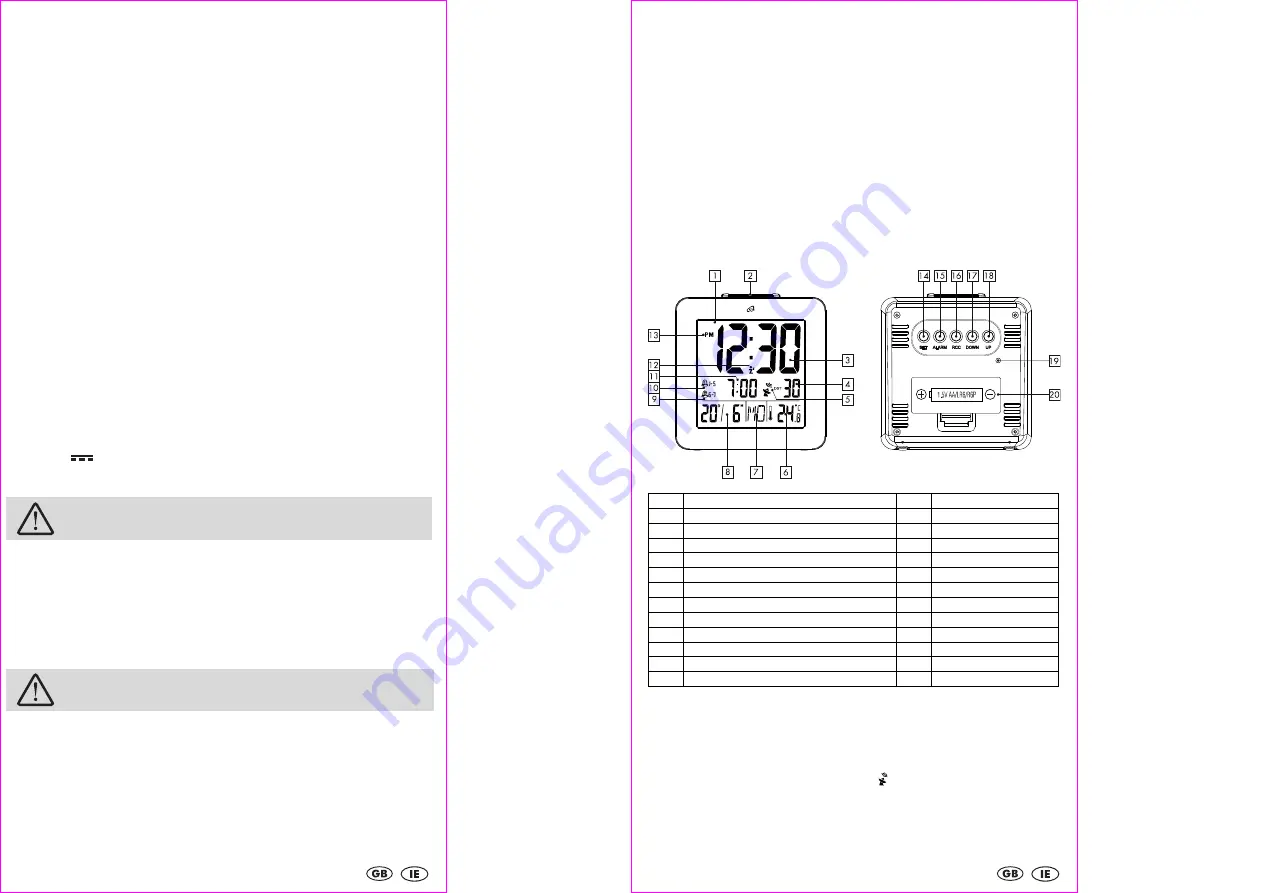 Auriol 296172 Usage And Safety Instructions Download Page 6