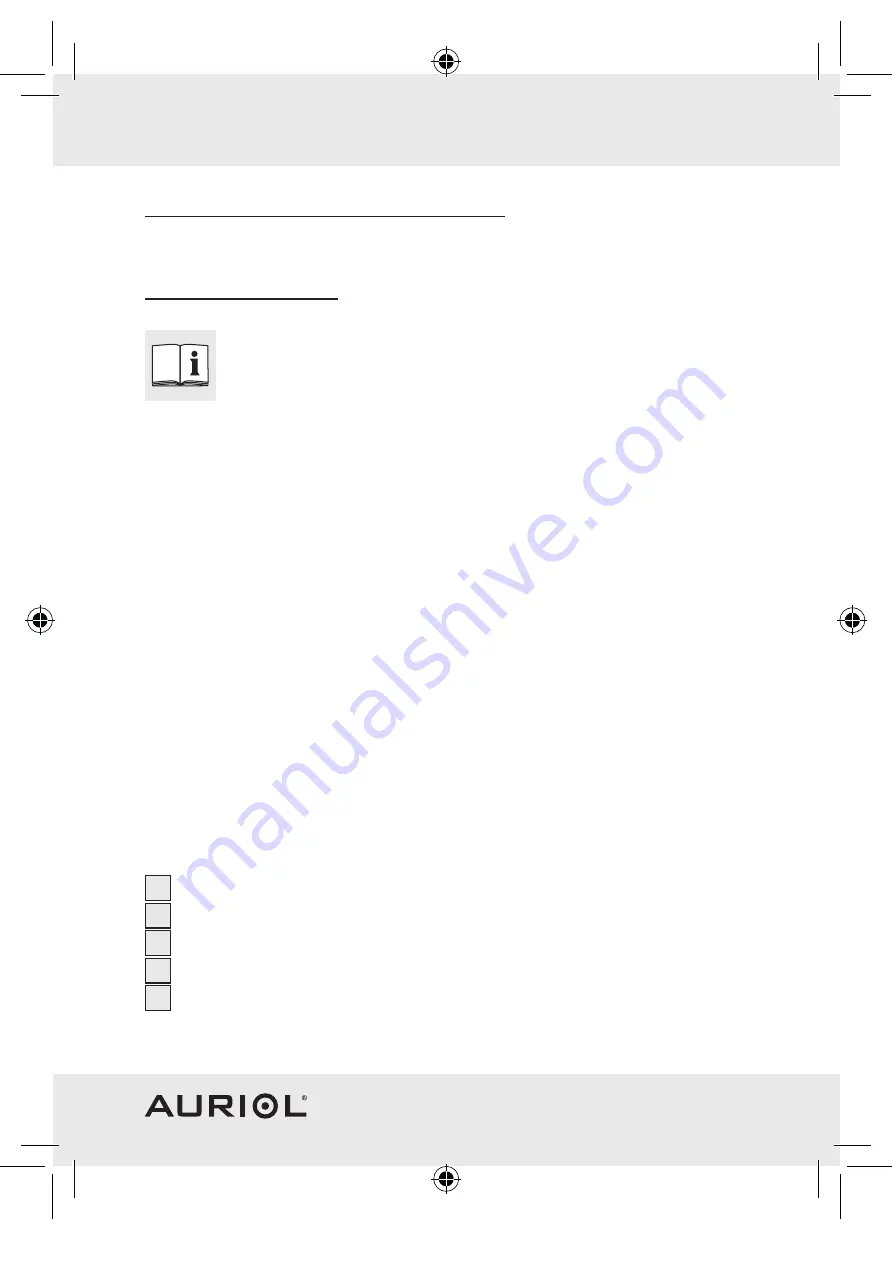 Auriol Z30300A Manual Download Page 3