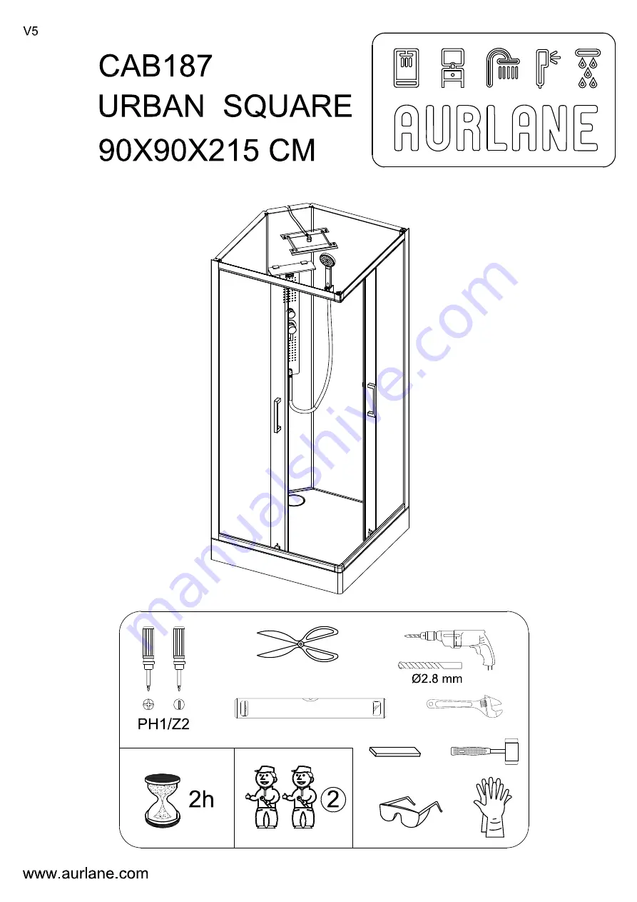 Aurlane CAB187 Скачать руководство пользователя страница 1