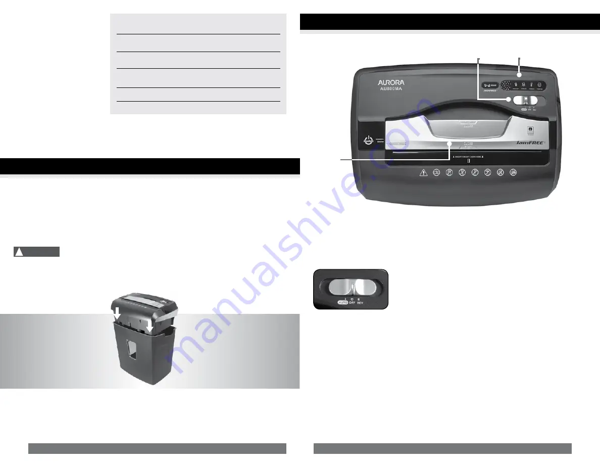 Aurora 8-Sheet User Manual Download Page 12