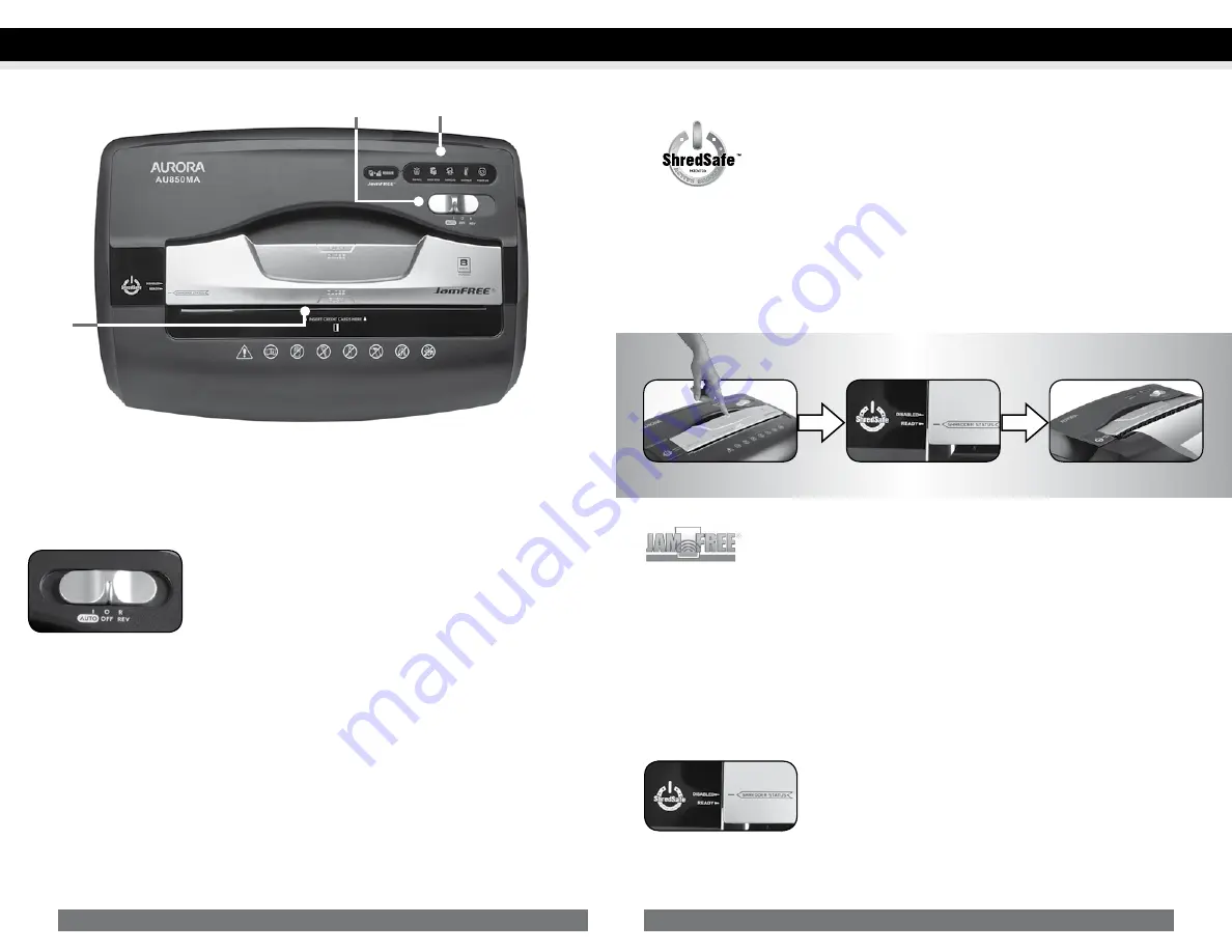 Aurora JamFree AU850MA User Manual Download Page 8