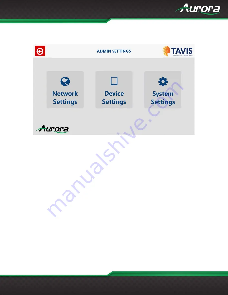 Aurora TAVIS TAV-BX1 User Manual Download Page 23