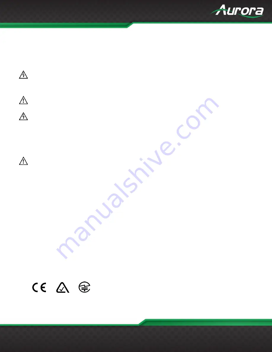 Aurora TeamStream TS-100 User Manual Download Page 2