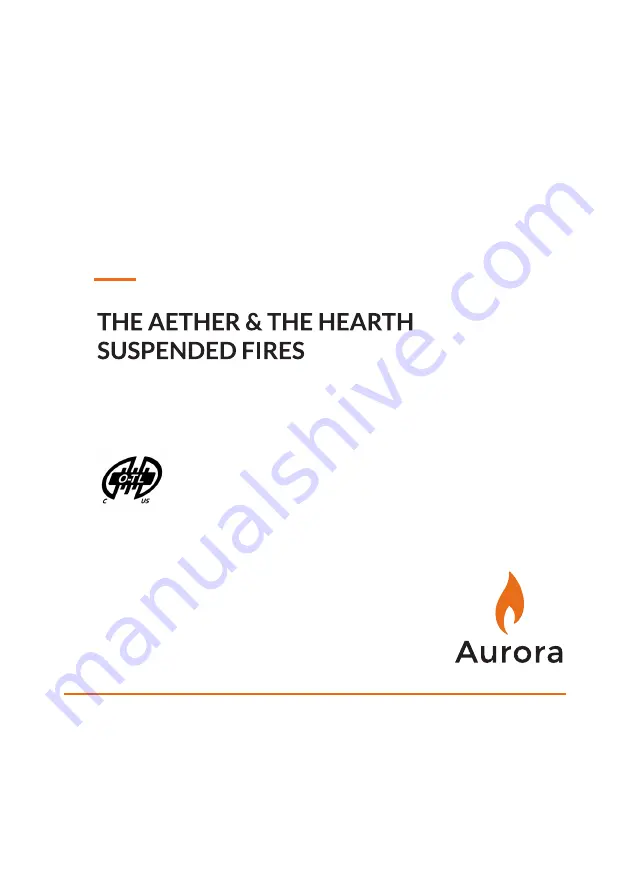 Aurora THE AETHER Installation And User Manual Download Page 1