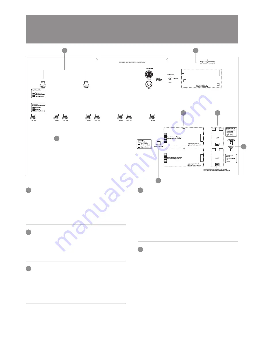 AUSTRALIAN MONITOR MX883 Installation And Operation Manual Download Page 6