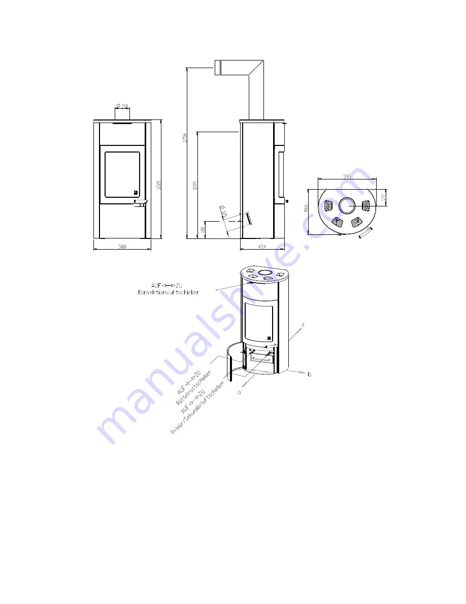 Austro Flamm UNO XTRA User Instructions Download Page 2