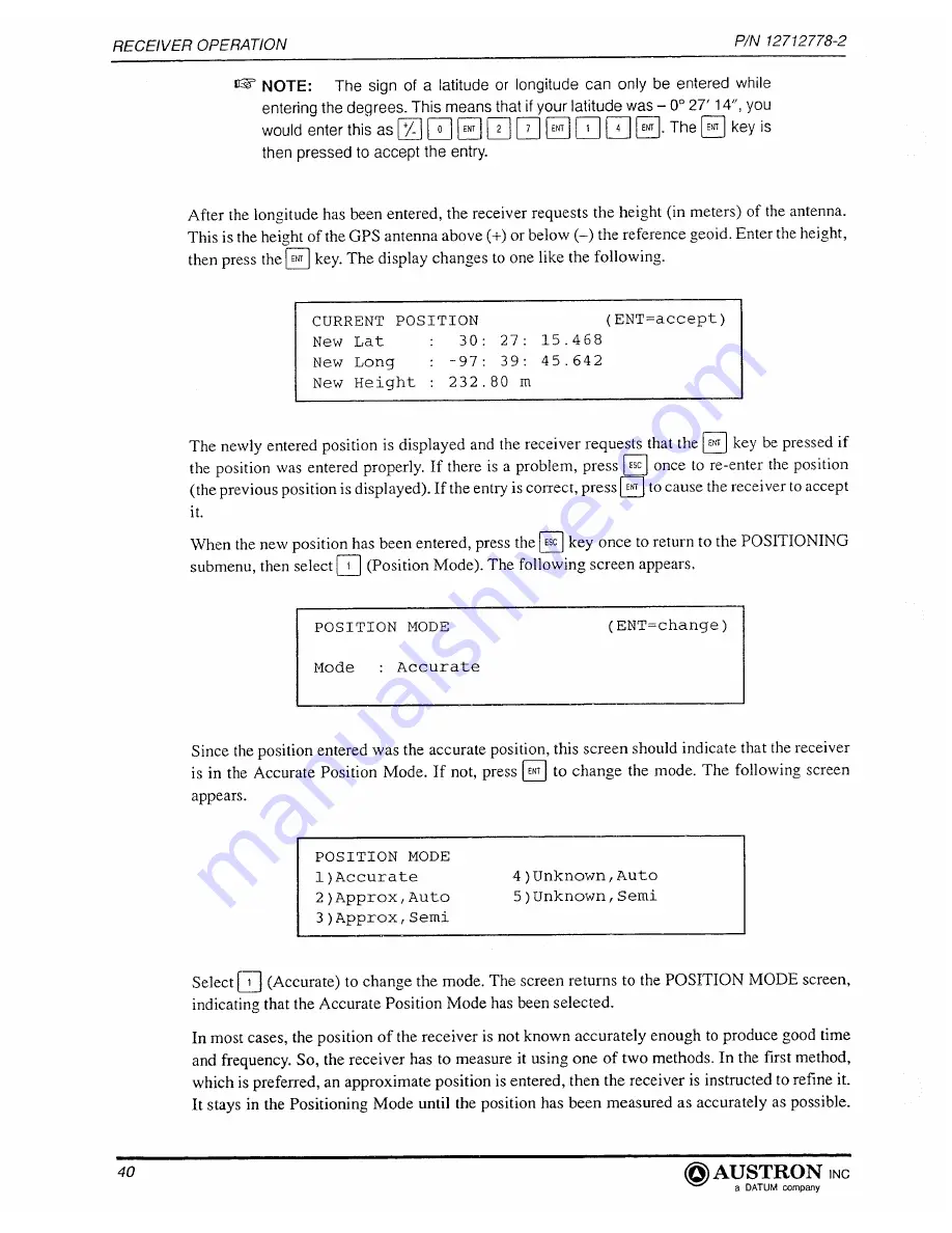 Austron 2201A User Manual Download Page 46