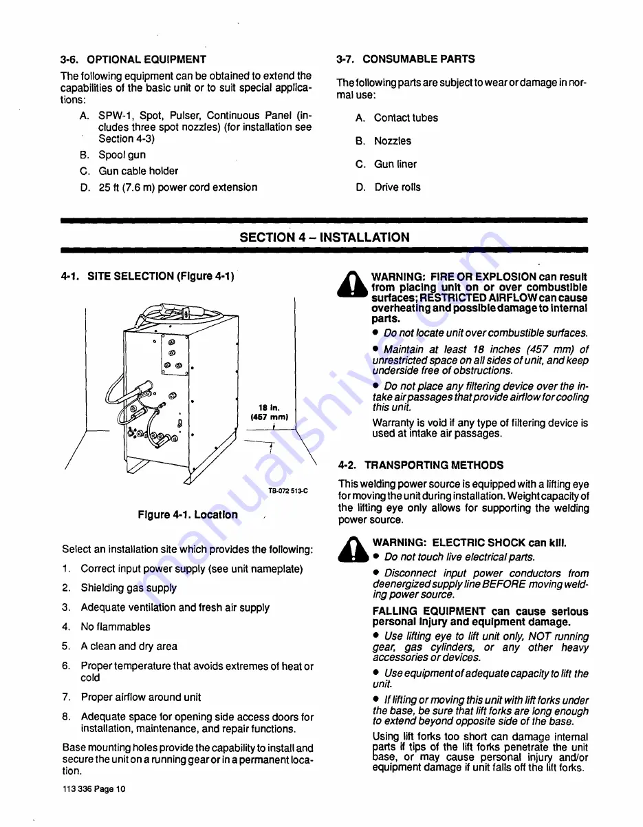 AUTO ARC MW 4150 Скачать руководство пользователя страница 18