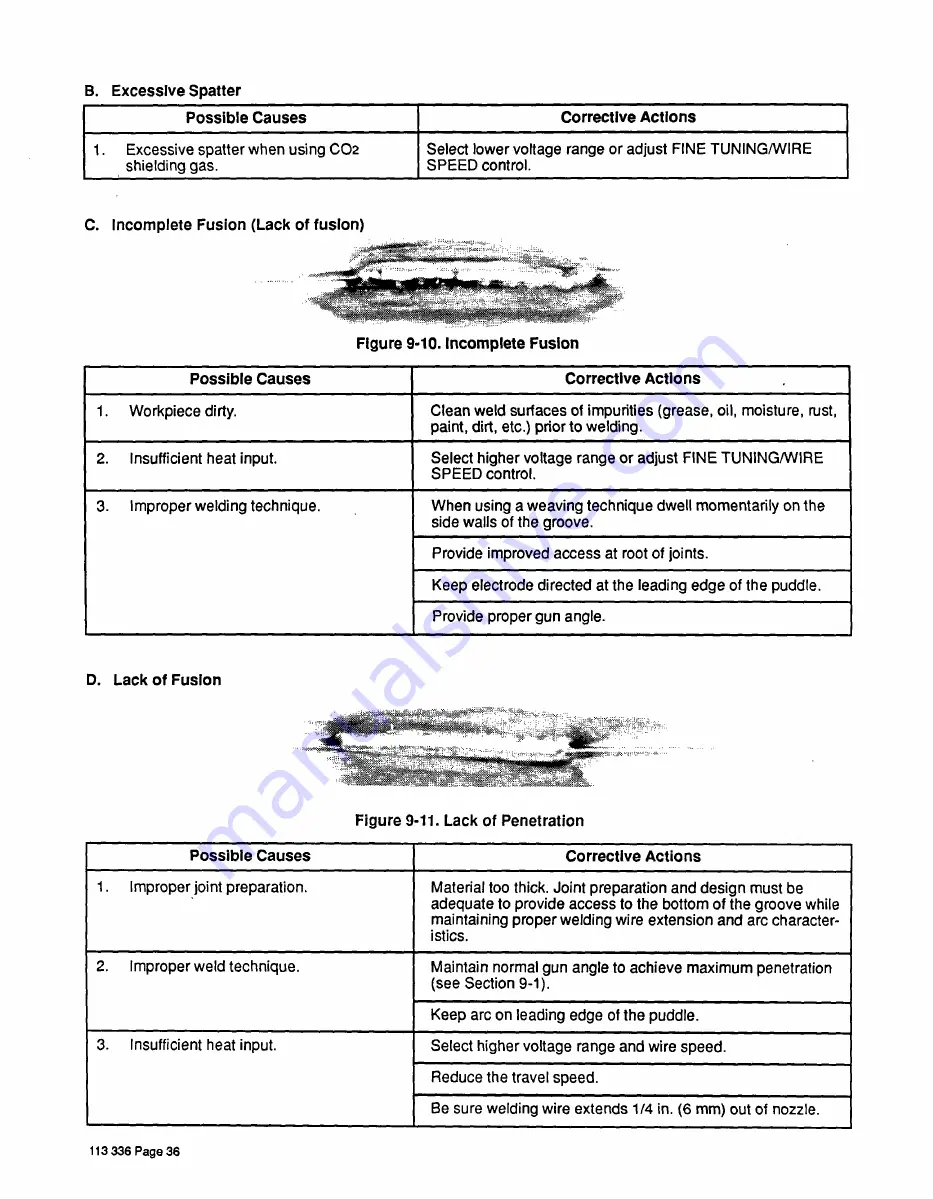 AUTO ARC MW 4150 Owner'S Manual Download Page 44