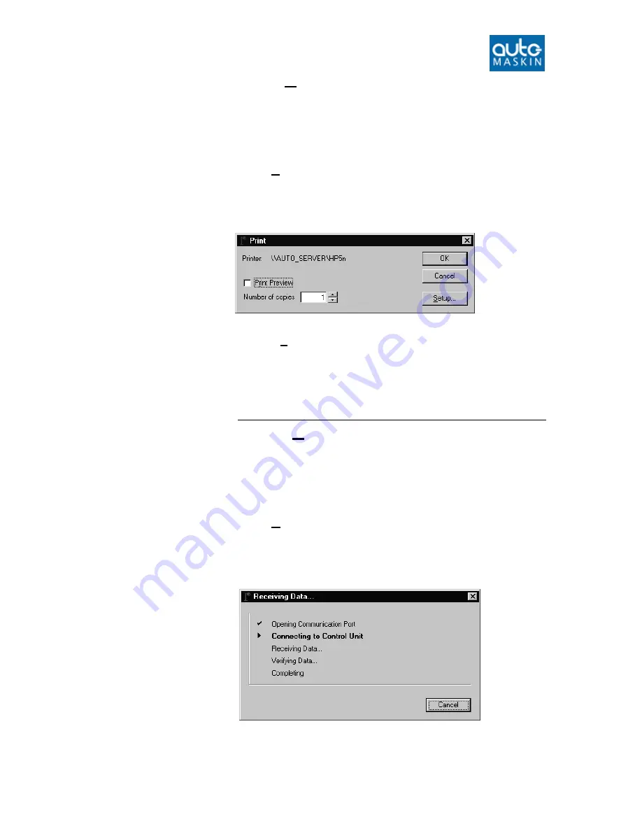 auto maskin DCU 305 R2 User Manual Download Page 11