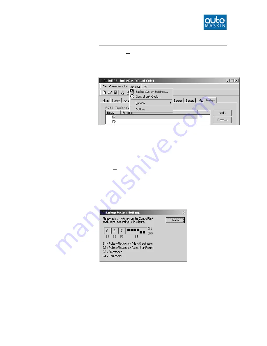 auto maskin DCU 305 R2 User Manual Download Page 15