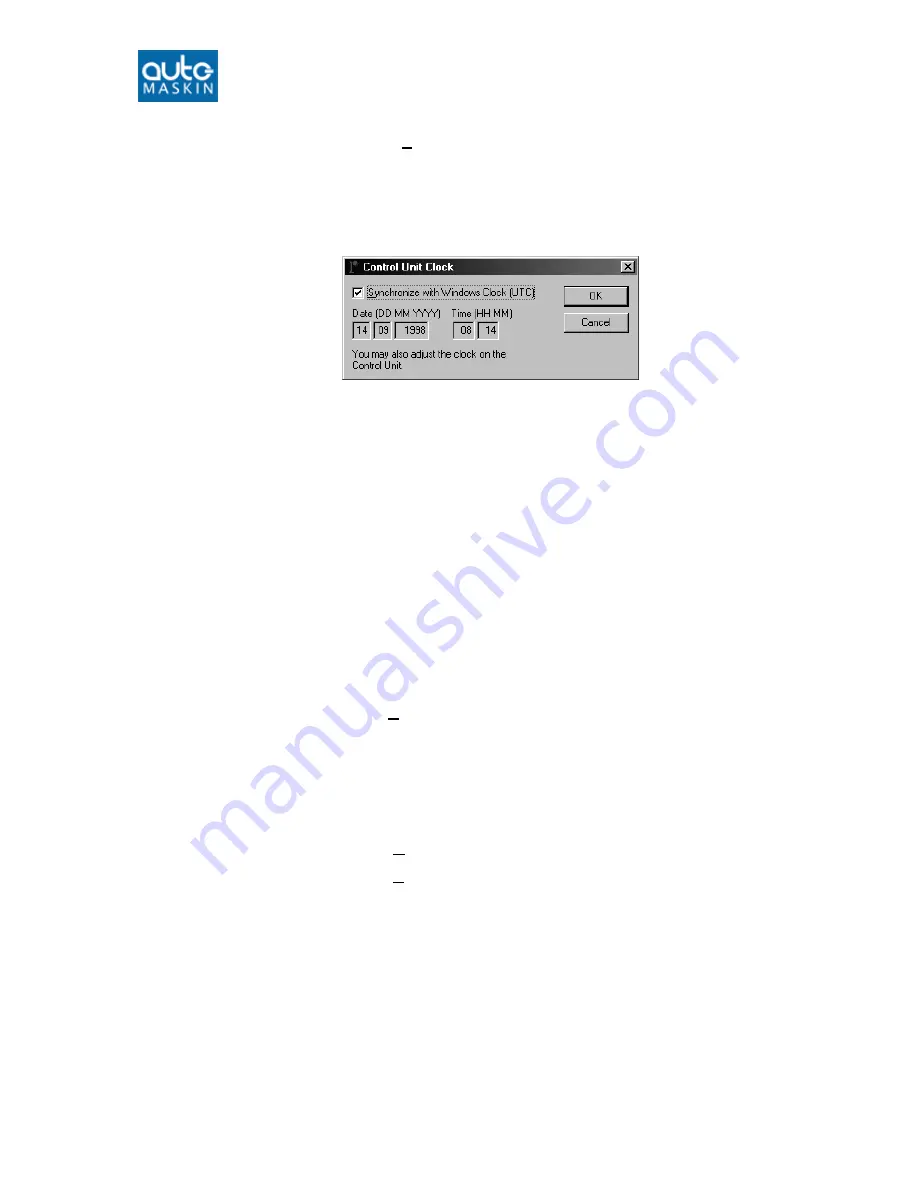 auto maskin DCU 305 R2 User Manual Download Page 16