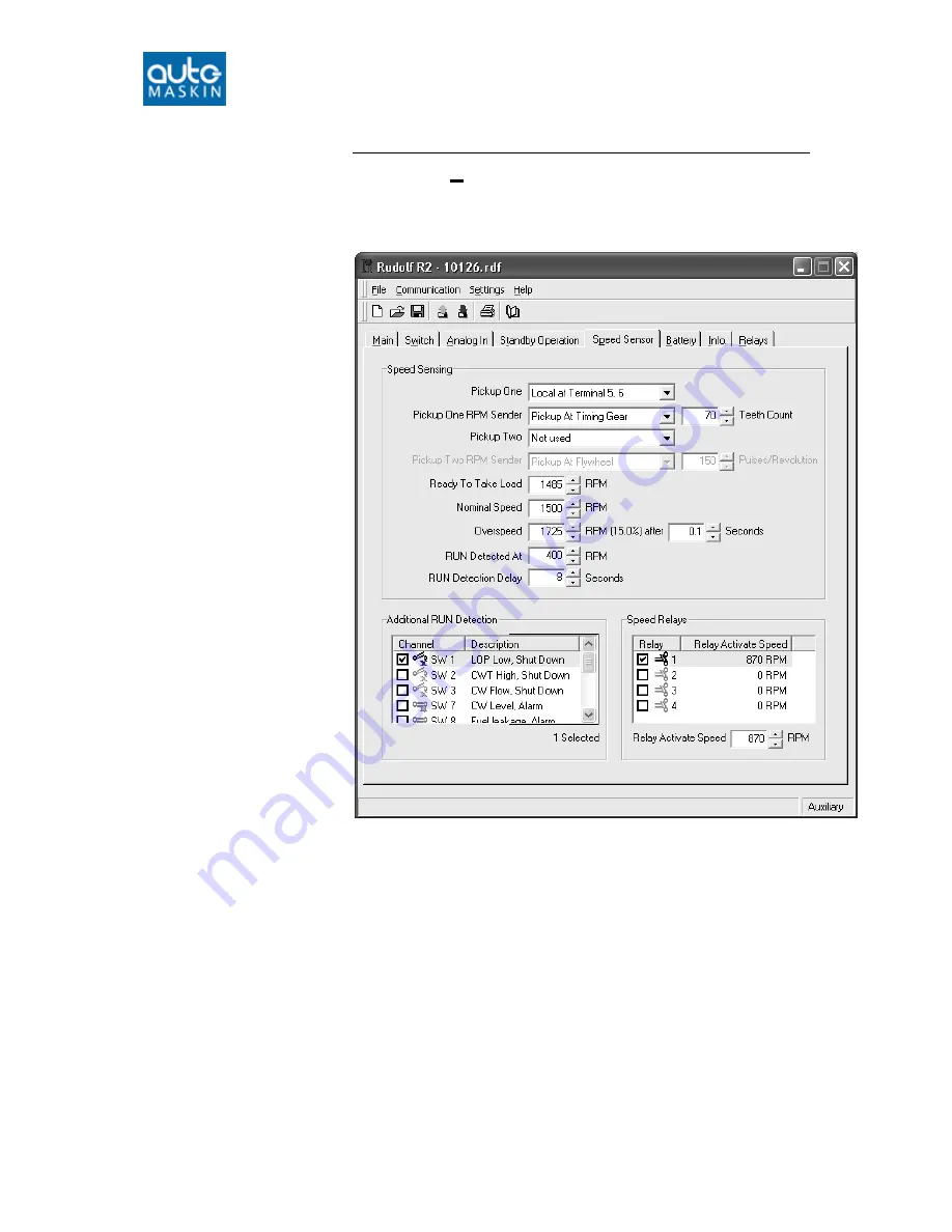 auto maskin DCU 305 R2 User Manual Download Page 36